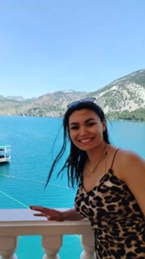 He came out of her back door