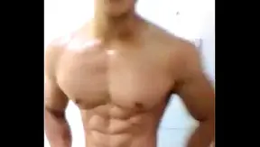 Asian Muscles Explode in IntenseGay Cum Session