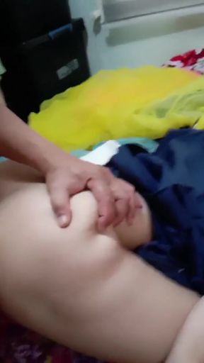 Thrilling moment from "PAINFULL FUCK WITH STEPDAD BEFORE GOING TO SCHOOL MY FORBIDDEN FANTASY"