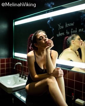 Smoking in the Bathroom