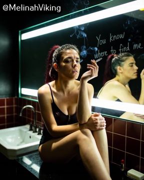 Smoking in the Bathroom