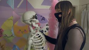 4k  Femboy FUCKS a SKELETON! (Teaser)