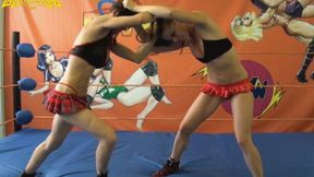Lilu vs Natali - Female Pro Wrestling Fight - RM210