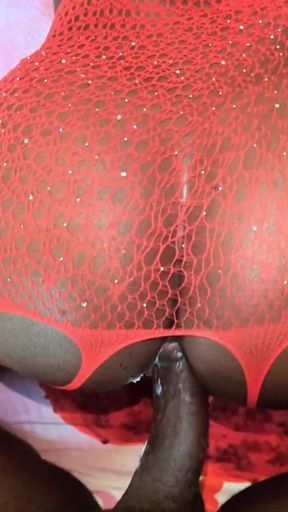 Ebonystar fucks at home and gets a CREAMPIE   Clip 2