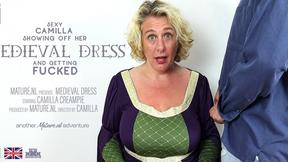 ”Big titted Camilla gets ravaged in her medieval dress”