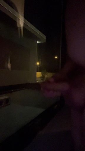 Tiny Dick in Window