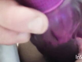 Close up sex tool anal