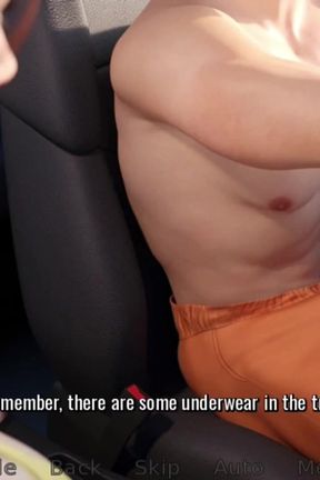 Hot &amp; MILF Stepaunty's Blowjob at Outdoor Car Parking - Heart Problems - Ep39