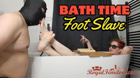 Bath Time Foot Worship