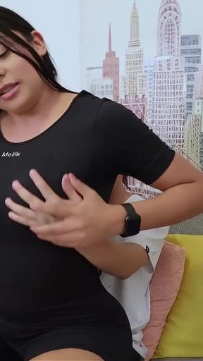 I fulfill my bet by a virgin empanada seller   Clip 1