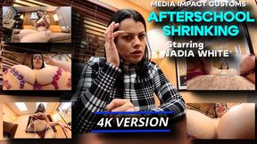 Afterschool Shrinking - Nadia White - POV - Cleavage - VR Sex - Shrinking - Teacher - 4K
