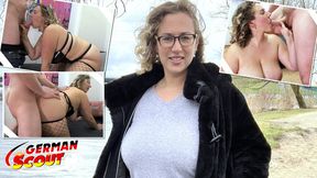 Big natural tits milf MILF gets deep smashed in public