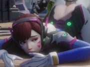 Dva getting fucked by Genji Overwatch Doggystyle