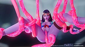 I Dare You To Last Through The End - Overwatch Widowmaker Tentacled