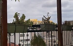 Cute Amateur Teen Blonde Horny on Vacation Fucks in the Hot Tub and on the Balcony - BlondeAdobo