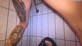 Pee Desperation with My Human Toilet Slave