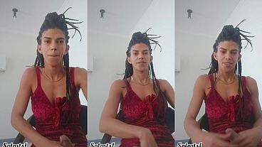 Daniela Santos se destraindo na câmera e grava para você