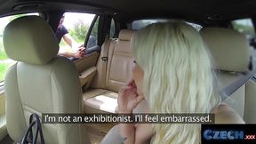 Blonde Female Taxi Driver gets CREAMPIED after a Hard Fast Fuck - Female Fake Taxi