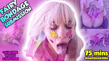 Flying Fairy Bondage POV Suspension ROUGH fuck + Swallowed Cum // FULL MOVIE
