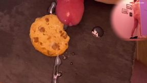 Gloryhole Stepdaddy Cums on a Cookie - and I Swallow More Than That