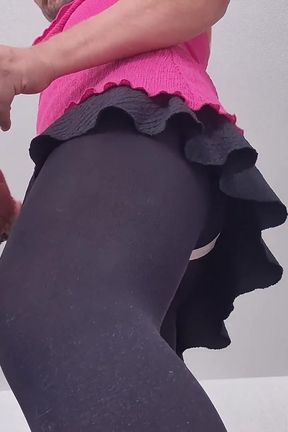 Look Under My Skirt While I'm Ironing