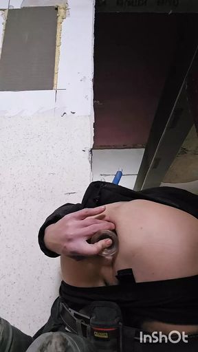 Mega horny on the construction site part 2
