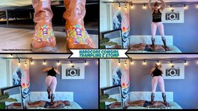Trampling & Stomping In Her Cowboy Boots - Goddess Rapture Gives Her Slave a Hardcore Trampling & Stomping Session In Her Cowboy Boots - The Crush Level Is Extreme As She Breaks Him with Her Boots - UltraHD (WMV)