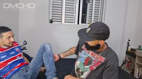 skinny macho man takes dick very hard