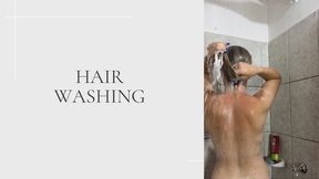 hair washing