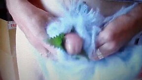 Stinging nettle and mohair masturbation 2