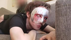 amateurboy gets his first caning - bloopercam