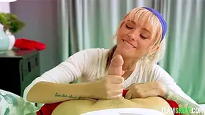 Katee V - Volleyball Coach Testing My Pussy Flexibility