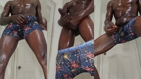 the stiff hard long dick is horny dirty & talking huge cumload!