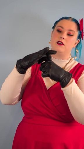 Vampire Glove JOI & Caged for Locktober - Solo Girl