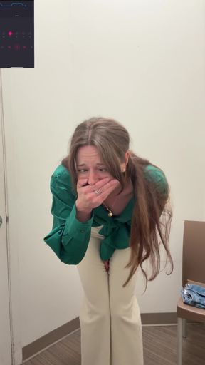 Getting off I Hope No One Hears Me!