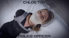 Chloe - Police Officer in Bondage Trouble H265 MP4 4K Uniform , Shiny Legging , Tape Bondage , Duct Tape Wrap Gag , Microfoam Wrap gag , OTN gag , Bound Gagged , DID Tape Bondage )