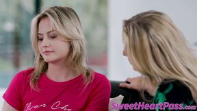 ”Young beautiful dyke seeks comfort in mature womans touch”