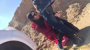 Chinese Amateur in High Heels Pantyhose Public Sex