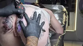 STARTING THE DAY WITH A CHANGE IN MY ANAL TATTOO 2