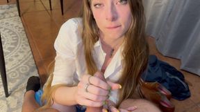 Saturn Hime Blows Her College Professor to Improve Grade