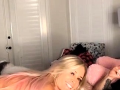 Skilled Blonde AshleyK Hawaii boobs Exclusive full vid