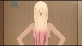 AI Anime Butler Stunned by Teen 18+’s Big Boobs and Wild Pussy Masturbation Showdown