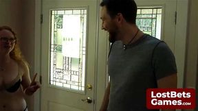 Embarrassingly revealing poses for the loser of strip Mogadishu game