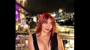 VAMOS A CENAR EN NUESTRA PRIMERA CITA Y TERMINAMOS FOLLANDO DE PERRITO EN LAS ESCALERAS DE SU DEPARTAMENTO