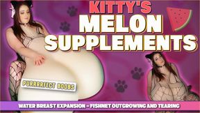 Kitty's Melon Supplements - Water Breast Expansion - Fishnet Outgrowing and Tearing