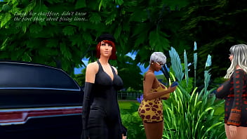 SIMS 4: Ruby &amp_ Doris meet The Roadfuckers