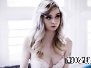 Sexy Golden-haired Teen Drilled Coarse Doggy position By Her Perv Step-Uncle