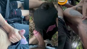 passivo puto levou muleke pro mato para ganhar pica