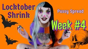 Locktober Chastity Pussy Spread Week # 4