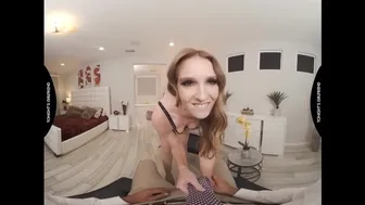 Ashley Lane teases in red lingerie for wild hotel fuck with eager fan